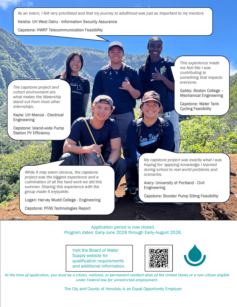 2026 Watership Program Flyer (page 2) with testimonials